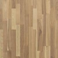 Паркетная доска Поларвуд Ясень Pluton White Oiled трехполосная