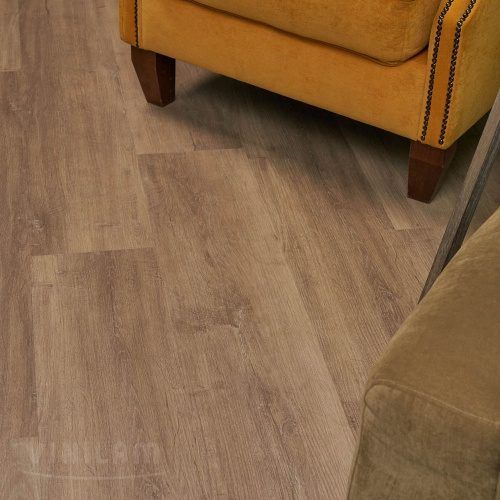 Виниловый пол Vinilam Ceramo Wood Дуб Моран 491-4