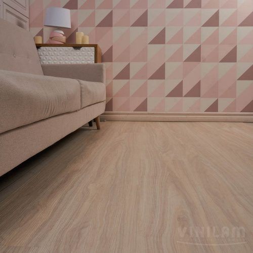 Виниловый пол Vinilam Ceramo Wood Дуб Аляска 7777
