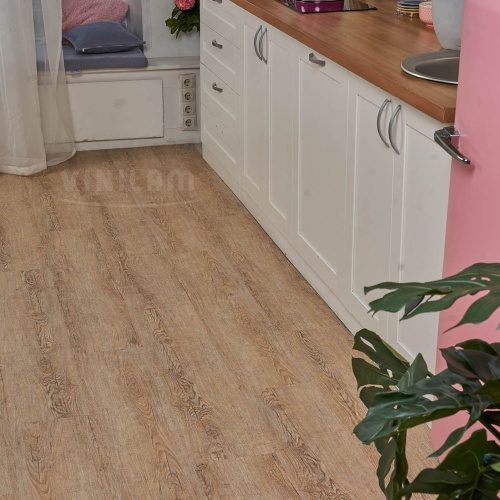 Виниловый пол Vinilam Ceramo Wood Дуб Карона 101-4