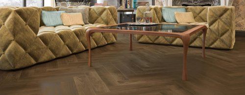 Виниловая плитка ПВХ Firmfit Herringbone CW-3290 Орех американский