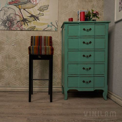 Виниловый пол Vinilam Ceramo Wood Дуб Шале 101-28