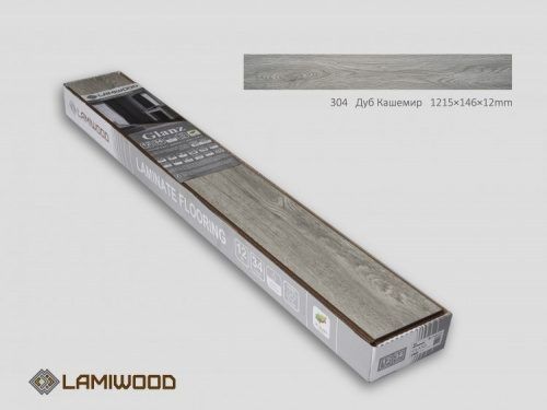 Ламинат 34 класс Lamiwood Glanz 304 Дуб Кашемир